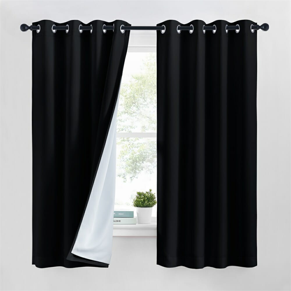 thermal home office curtains