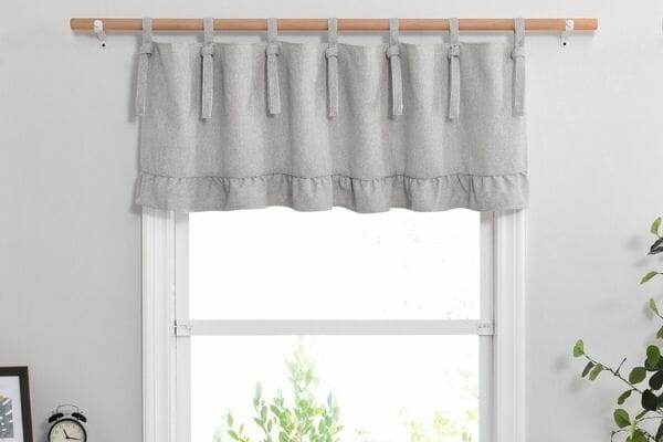thehues tie-top curtains Headings type