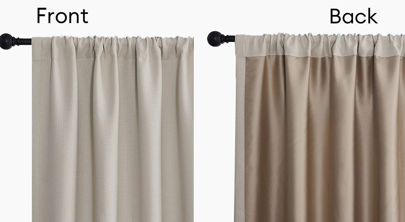 rod pocket curtains heading