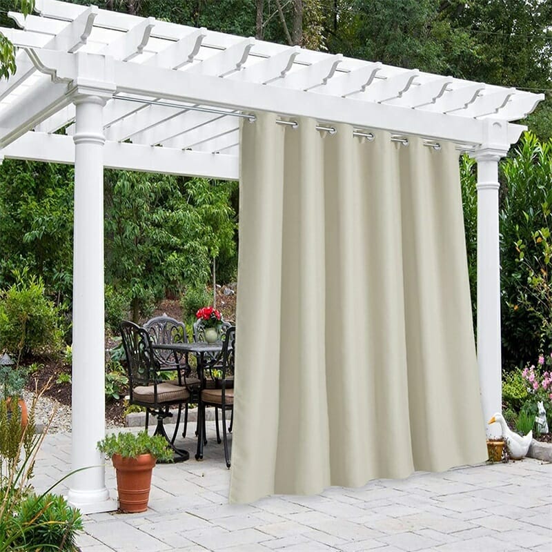 guide to outdoor pergola curtains