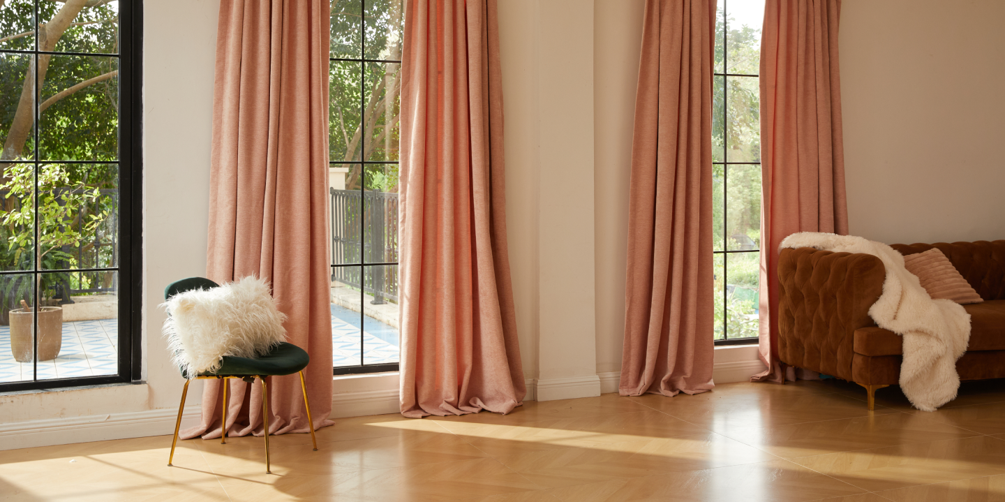 puddle long curtain lengths