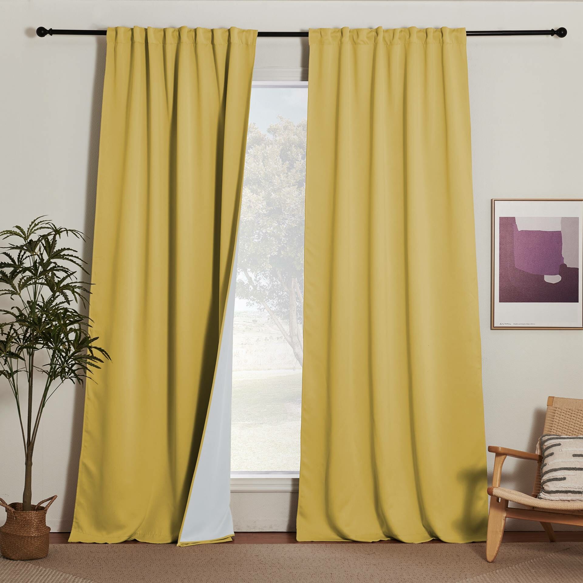 4 layer keep heat out curtains