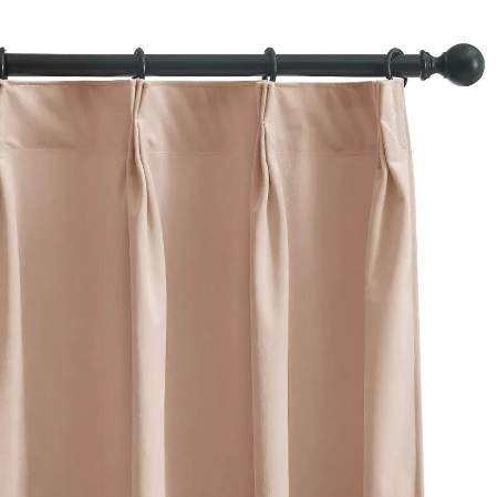 thehues triple pinch pleat curtains