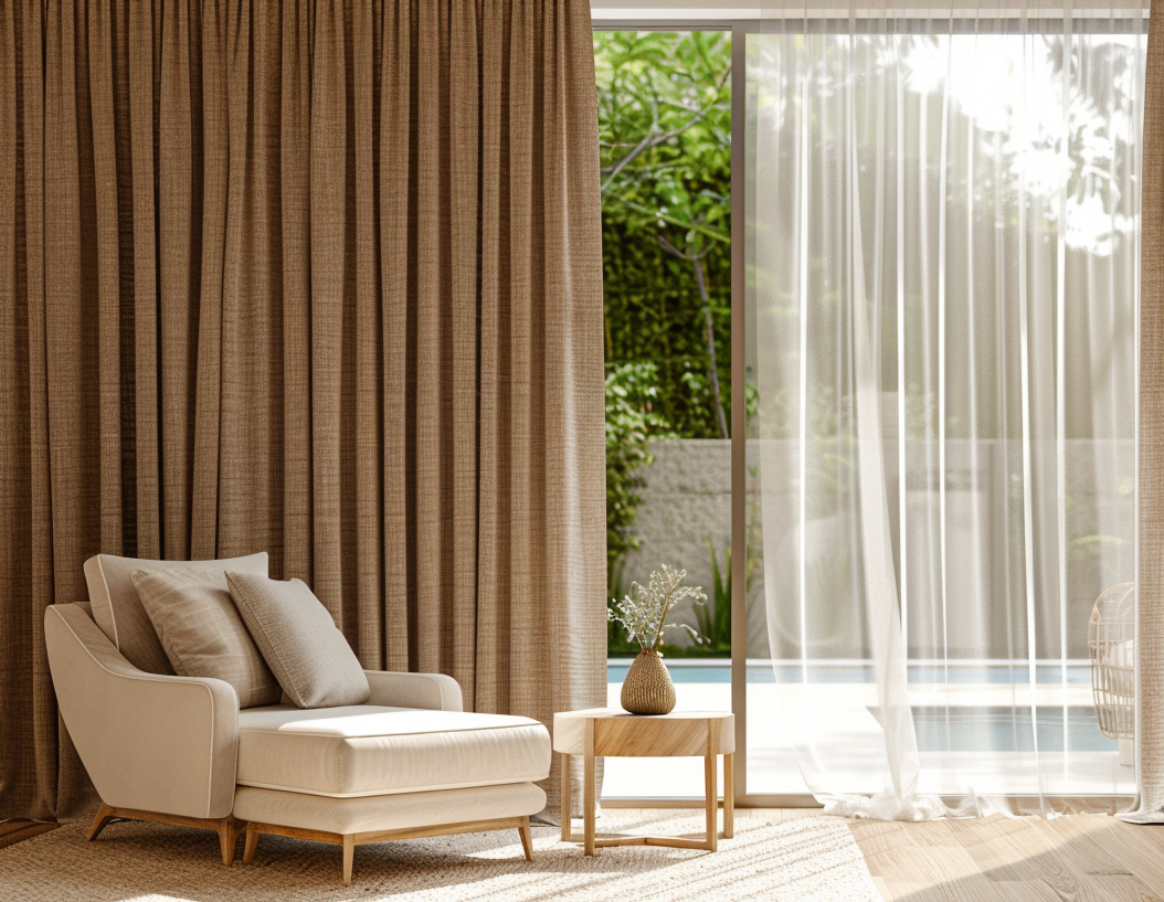 thermal curtains prevent heat to be lost